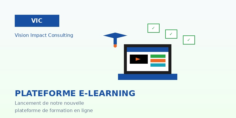 Lancement de notre plateforme e-learning
